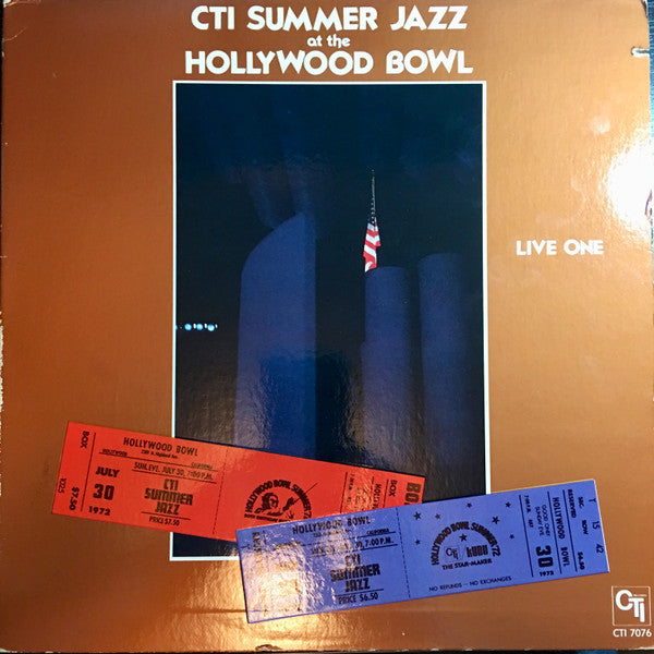 CTI All-Stars : CTI Summer Jazz At The Hollywood Bowl Live One (LP, No )