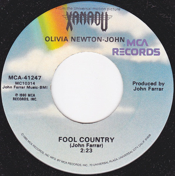 Olivia Newton-John : Magic (7", RE, Glo)