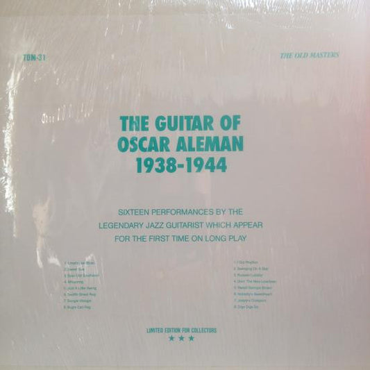 Oscar Aleman : The Guitar Of Oscar Aleman 1938-1944 (LP, Comp, Ltd)