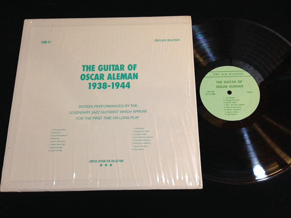 Oscar Aleman : The Guitar Of Oscar Aleman 1938-1944 (LP, Comp, Ltd)