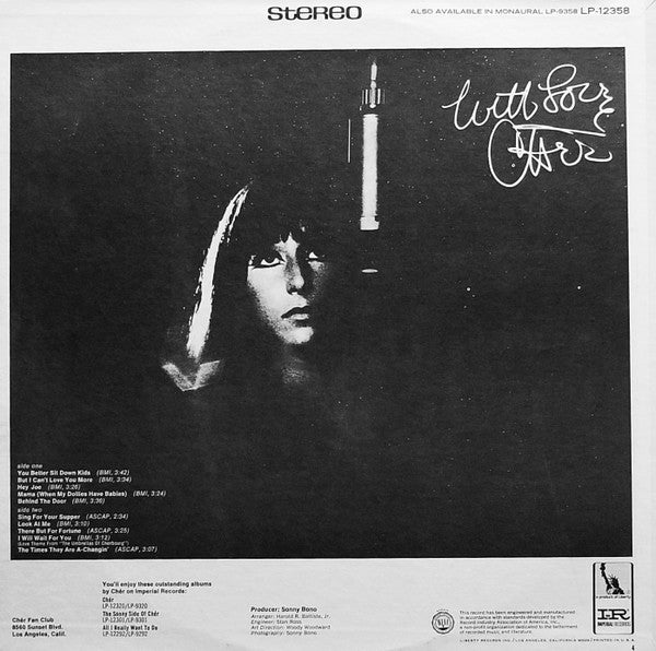Chér* : With Love (LP, Album, RP)