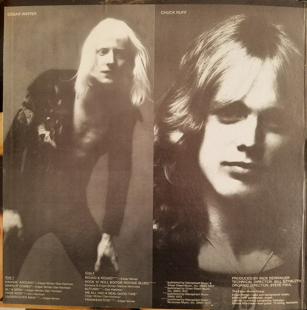 The Edgar Winter Group : They Only Come Out At Night (LP, Album, RP, Ter)