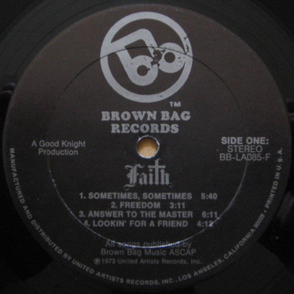 Faith (21) : Faith (LP, Album, All)