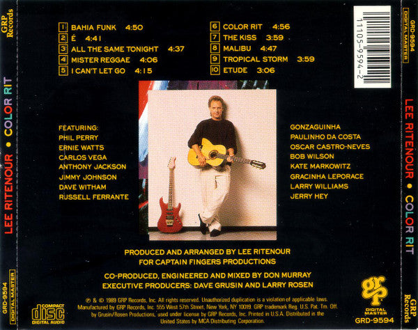 Lee Ritenour : Color Rit (CD, Album)
