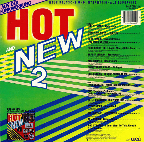 Various : Hot And New 2 (LP, Comp)