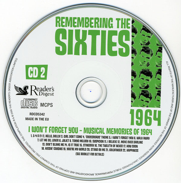 Various : Remembering The Sixties - 1964 (3xCD, Comp)