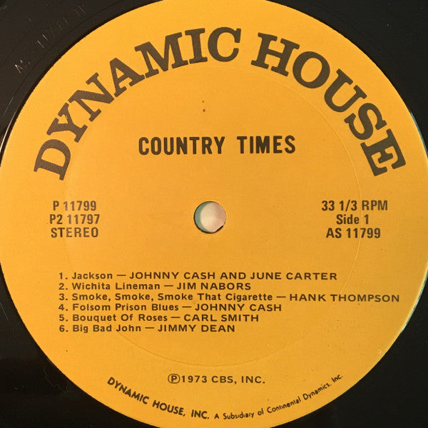 Various : Country Times (Volume 2) (LP, Comp)