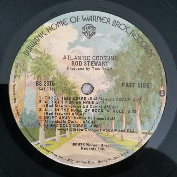 Rod Stewart : Atlantic Crossing (LP, Album, Ter)