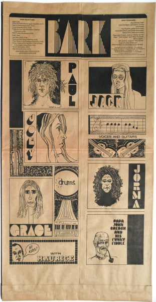 Jefferson Airplane : Bark (LP, Album, Ind)