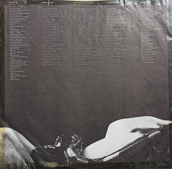 Whitesnake : Slide It In (LP, Album, Club)