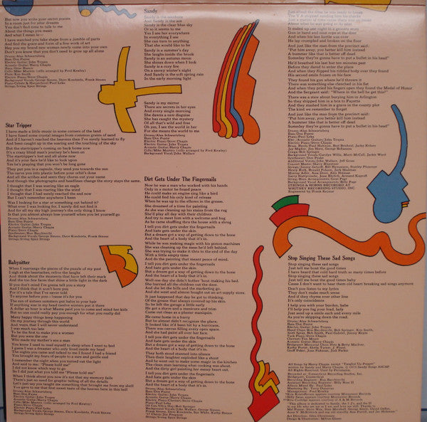 Harry Chapin : Portrait Gallery (LP, Album, Pit)