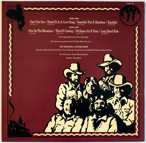 The Marshall Tucker Band : Greatest Hits (LP, Comp)