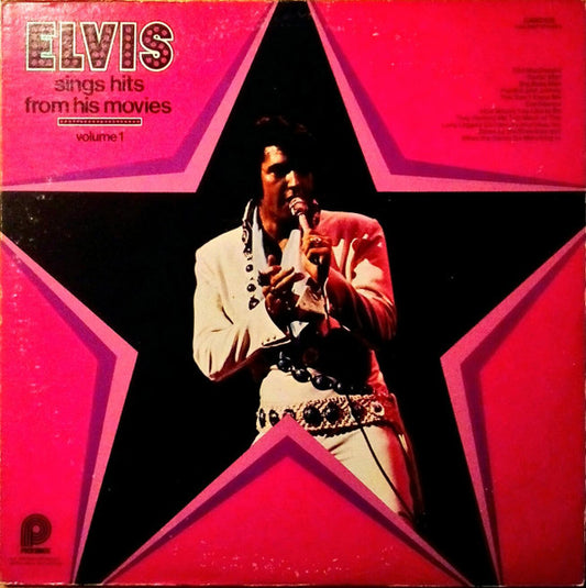 Elvis* : Sings Hits From His Movies, Volume 1 (LP, Comp, RE)