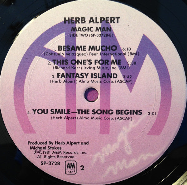 Herb Alpert : Magic Man (LP, Album, Ter)