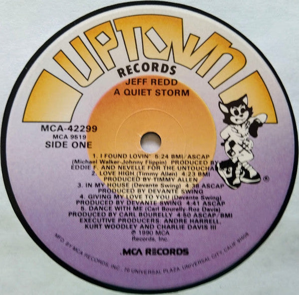 Jeff Redd : A Quiet Storm (LP, Album)