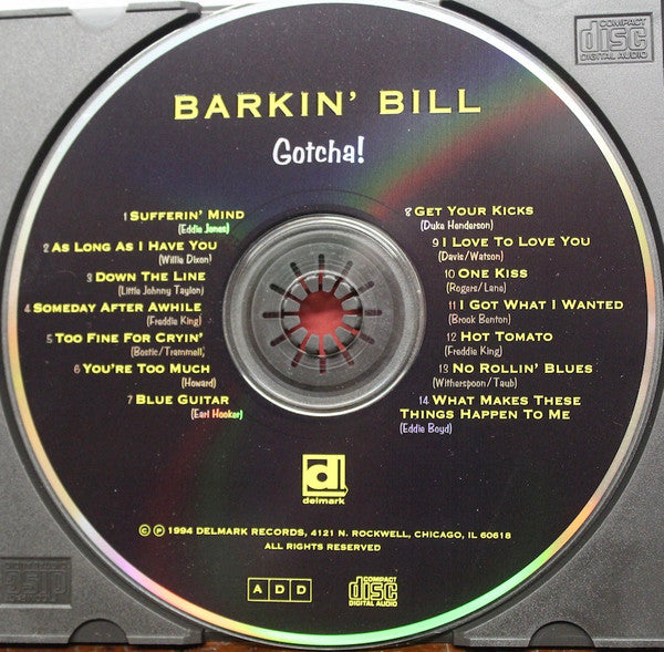 Barkin' Bill Smith : Gotcha! (CD)