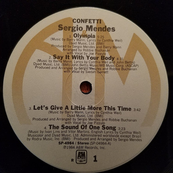 Sergio Mendes* : Confetti (LP, Album)