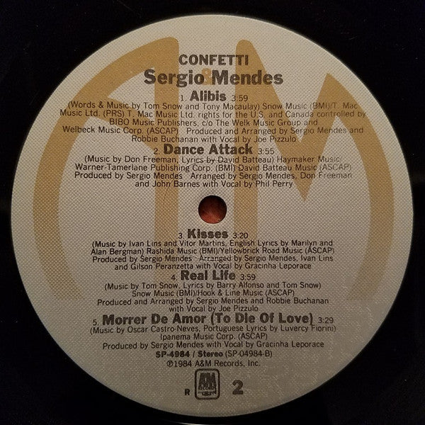 Sergio Mendes* : Confetti (LP, Album)