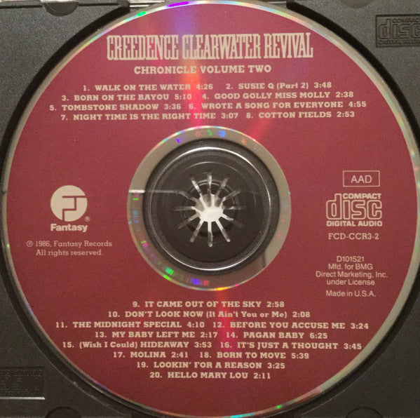Creedence Clearwater Revival : Chronicle Volume Two (CD, Comp, Club)