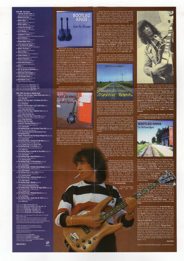 Bill Wyman : A Stone Alone: The Solo Anthology 1974-2002 (2xCD, Album, Comp, Club)