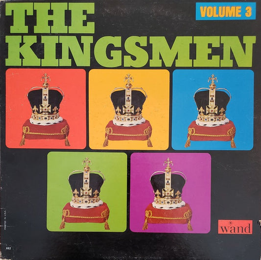 The Kingsmen : The Kingsmen Volume 3 (LP, Album, Mono, M/Print, Pit)