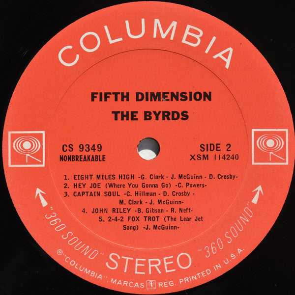 The Byrds : Fifth Dimension (LP, Album)