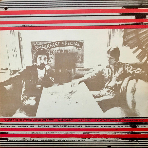 Daryl Hall & John Oates : Abandoned Luncheonette (LP, Album, MO)