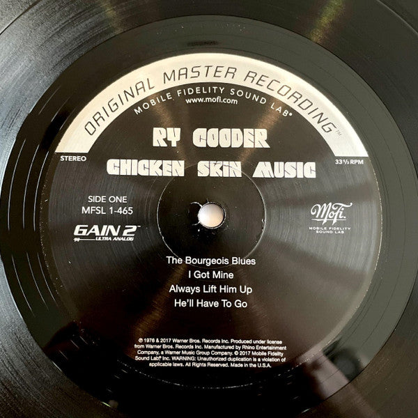 Ry Cooder : Chicken Skin Music (LP, Album, Ltd, Num, RE, RM, Gat)
