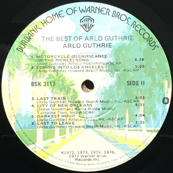 Arlo Guthrie : The Best Of Arlo Guthrie (LP, Comp, Jac)