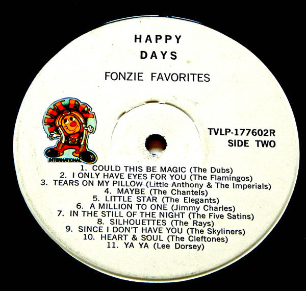 Various : Fonzie Favorites (LP, Album, Comp)