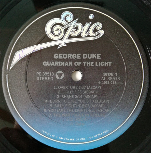 George Duke : Guardian Of The Light (LP, Album)