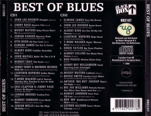 Various : Best Of Blues - Dust My Broom (2xCD, Comp)