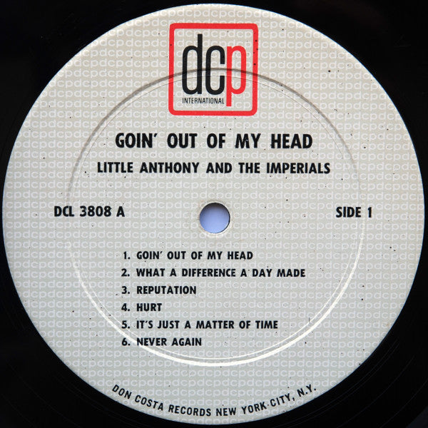 Little Anthony And The Imperials* : Goin' Out Of My Head (LP, Album, Mono)