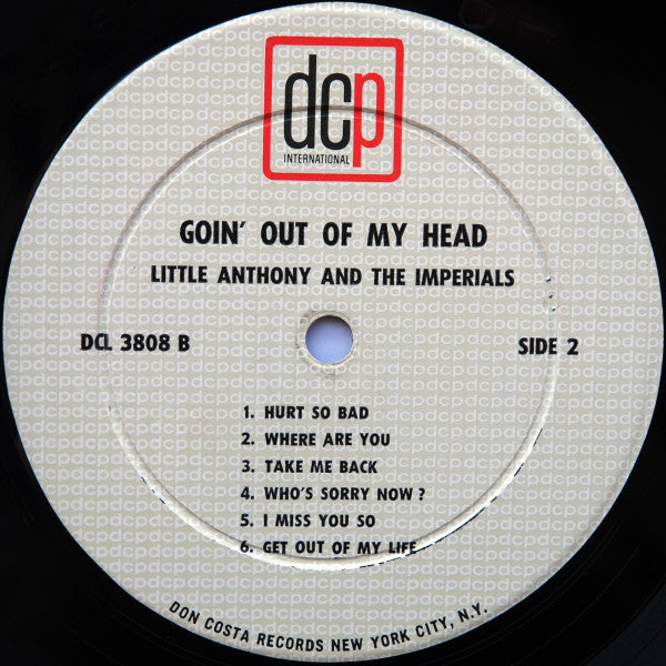 Little Anthony And The Imperials* : Goin' Out Of My Head (LP, Album, Mono)