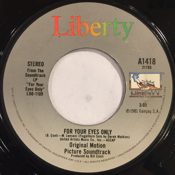 Sheena Easton : For Your Eyes Only (7", Single, Los)