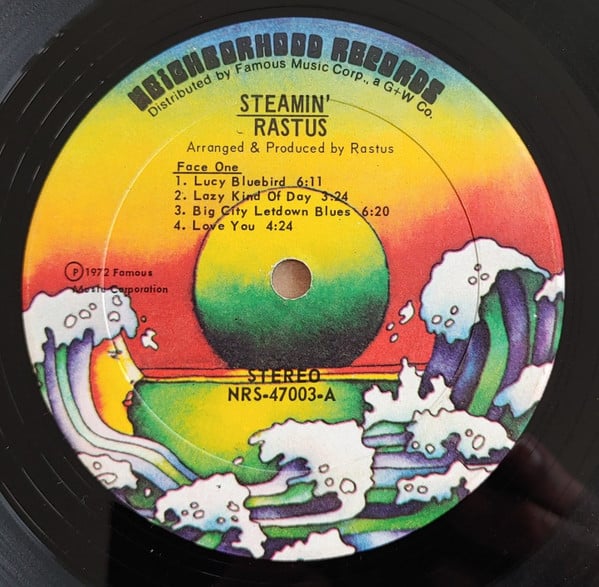Rastus : Steamin' (LP, Album, Pre)