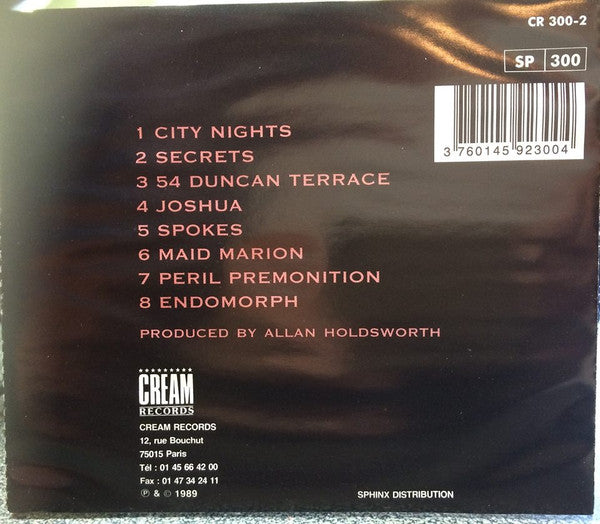 Allan Holdsworth : Secrets (CD, Album)