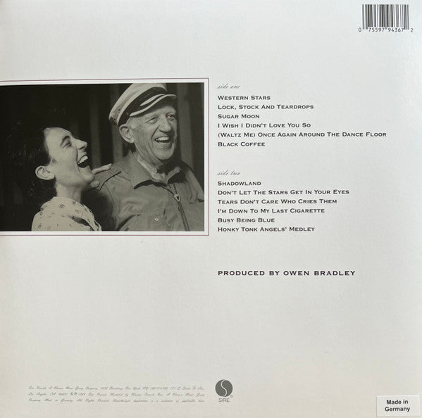 k.d. lang : Shadowland (The Owen Bradley Sessions) (LP, Album, RE)