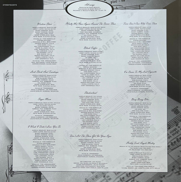 k.d. lang : Shadowland (The Owen Bradley Sessions) (LP, Album, RE)