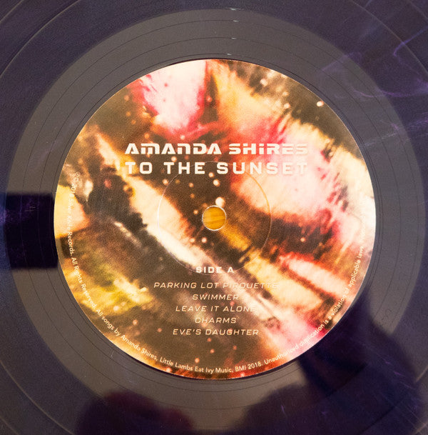 Amanda Shires : To The Sunset (LP, Album, Pur)