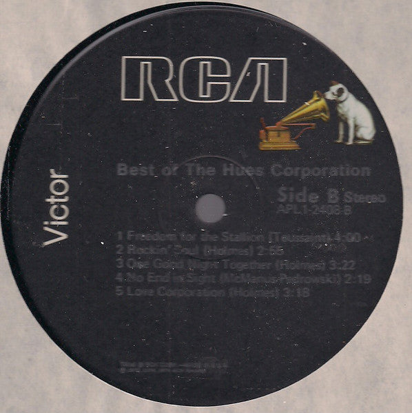 The Hues Corporation : The Best Of Hues Corporation (LP, Comp)
