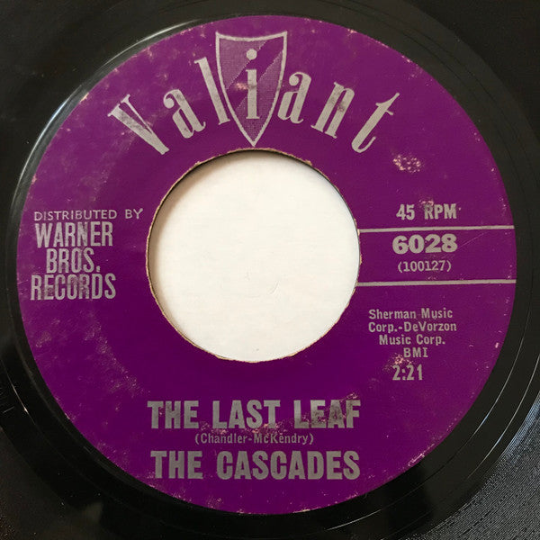 The Cascades (2) : Shy Girl / The Last Leaf (7", Styrene)