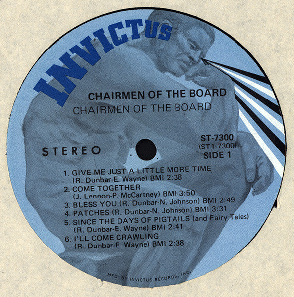 Chairmen Of The Board : The Chairmen Of The Board (LP, Album, Win)