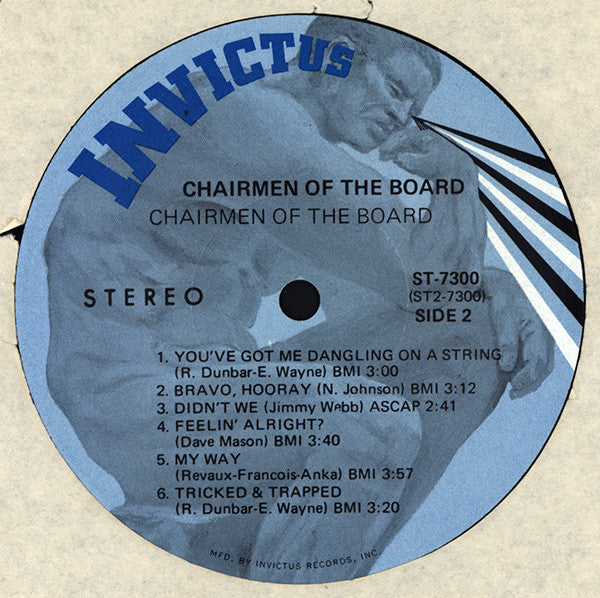 Chairmen Of The Board : The Chairmen Of The Board (LP, Album, Win)