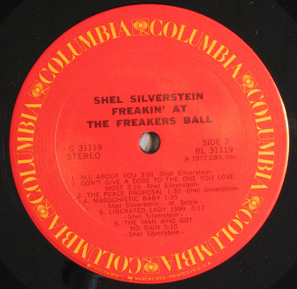 Shel Silverstein : Freakin' At The Freakers Ball (LP, Album, RE, Ter)