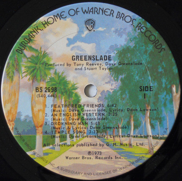 Greenslade : Greenslade (LP, Album, Gat)