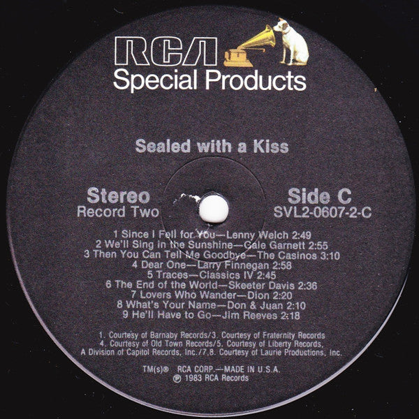 Various : Sealed With A Kiss (2xLP, Comp)