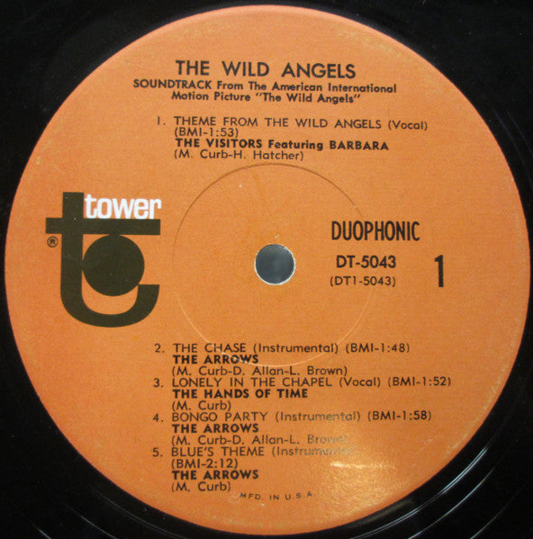Various : The Wild Angels (LP, Album, Los)