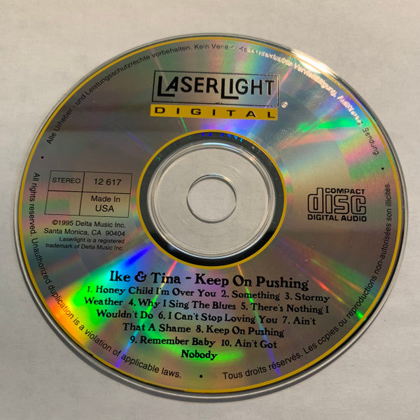 Ike & Tina Turner : Keep On Pushing (CD, Album, Comp)