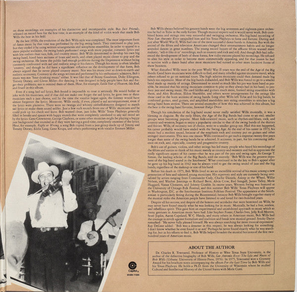 Bob Wills & His Texas Playboys : In Concert (2xLP, Album, Los)